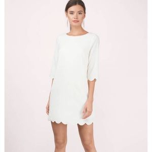 Sweetly Scalloped Dress